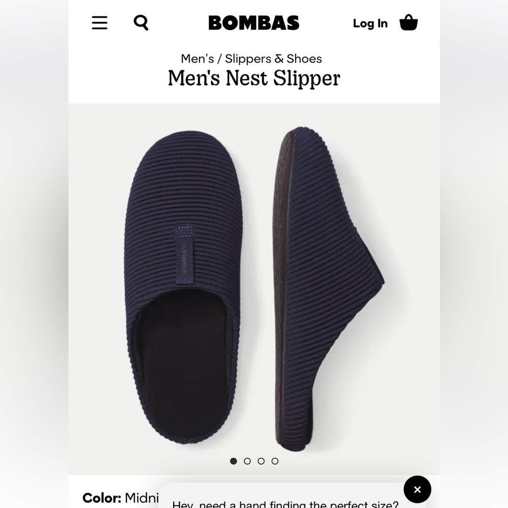 Bombas Men's GRAY GREEN Slippers SZ 9